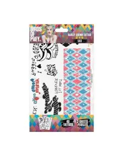 Birds Of Prey - Harley Quinn Tattoo Set 40 Stück