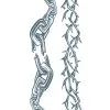 Body Bands Klebetattoo Chained