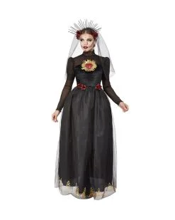 Day Of The Dead Sacred Heart Bride Damen Kostüm