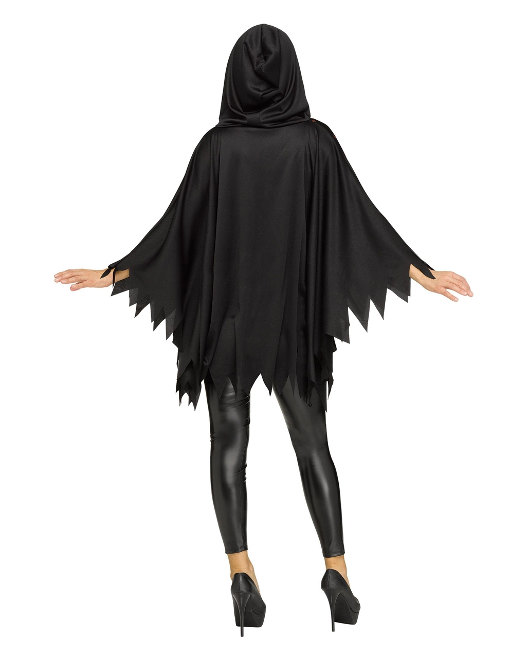 Ghost Face Glitzer Poncho – Bild 2