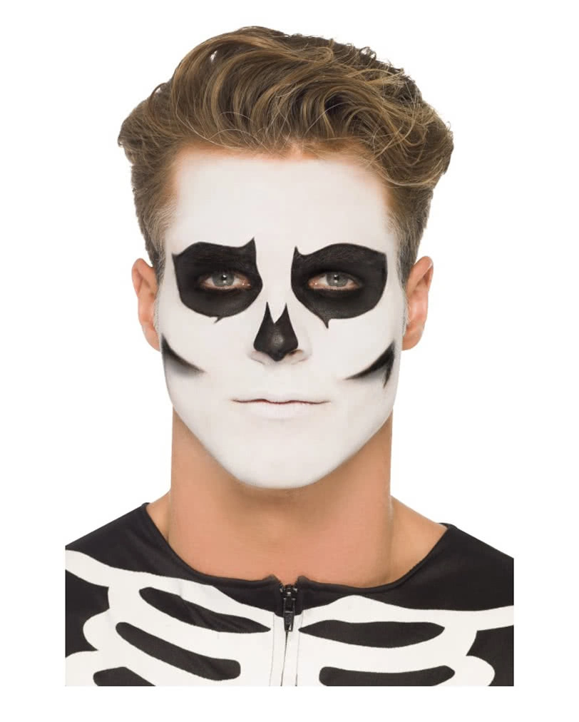 Glow In The Dark Skeleton Make Up – Bild 4