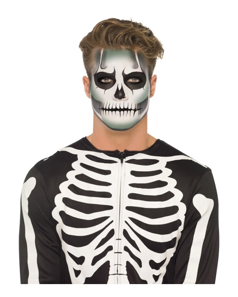 Glow In The Dark Skeleton Make Up