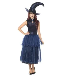 Mitternachtshexe Mary Deluxe Kostüm