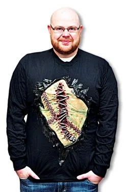 Monsterbrust Shirt Mit Latex Applikation