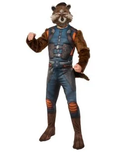 Rocket Raccoon Kostüm Mit Maske