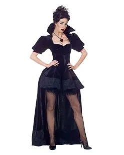 Schwarze Königin Kostüm Premium