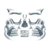 Skull Face Tattoo