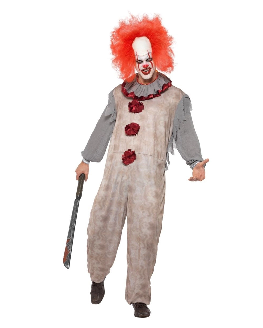 Vintage Horror-Clown Kostüm – Bild 2