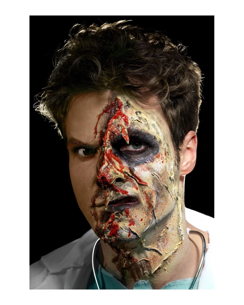 Zombie Flüssig Latex / 4-farbiges Set – Bild 2