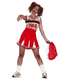 Cheerleader Zombie Kostüm